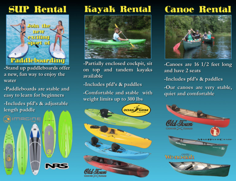 Delivered to Your Lake Jack's Canoe Rental