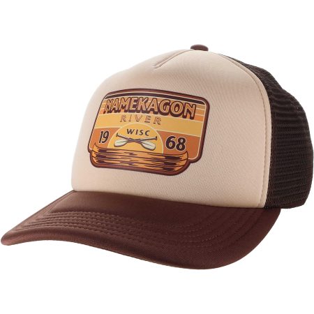 Tan Retro Namekagon trucker FOAMIE