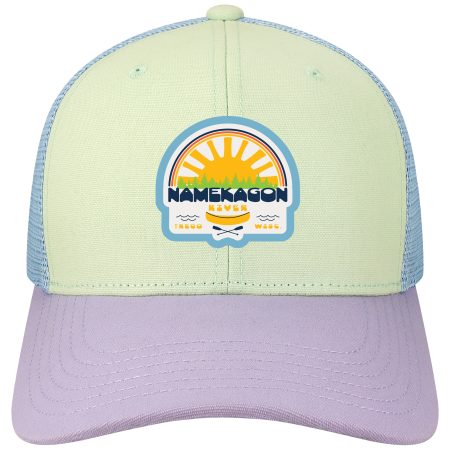 YOUTH Iris/Lilac/Lt Blue Namekagon Trucker