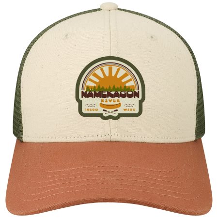 Stone/Bronze/lL Olive Namekagon Trucker